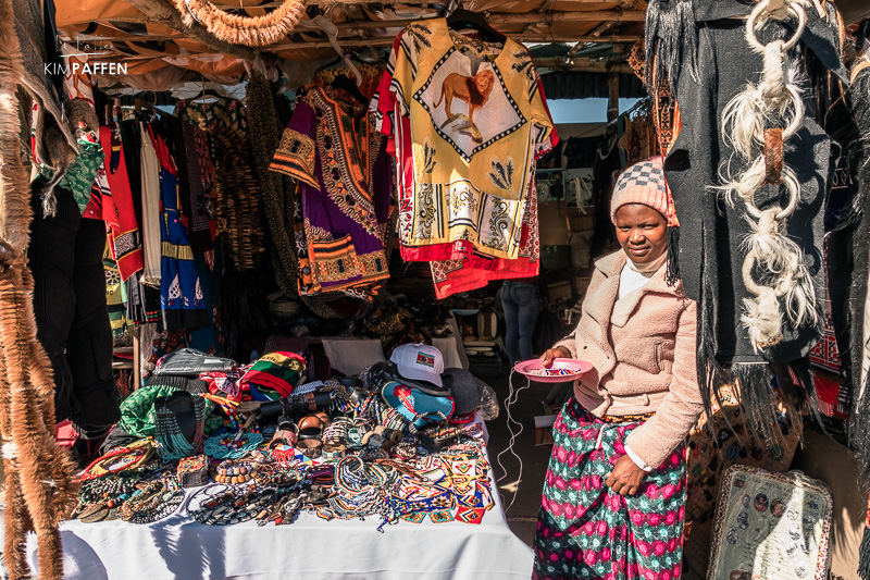 Manzini Market is one of the best places to visit in Eswatini for souvenir shopping