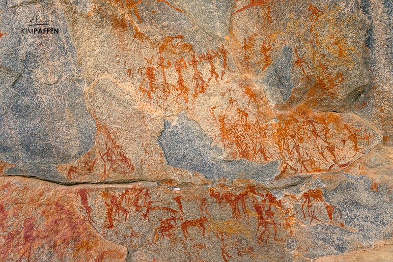 A cultural thing to do is visiting the Bushman Paintings in Swaziland made by the San People