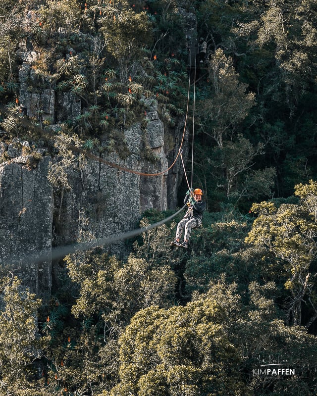 Malolotja Canopy Tour Eswatini (Swaziland) with zip lines and suspension bridge