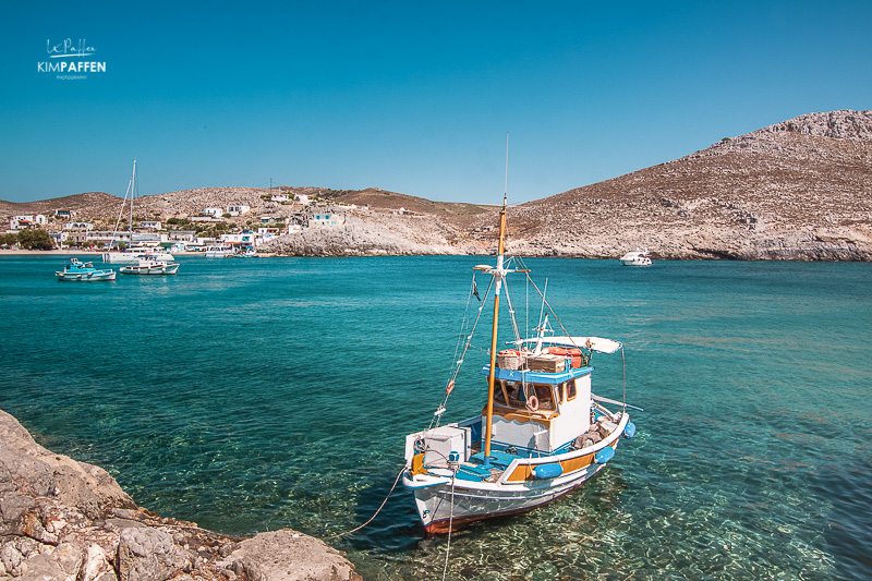 The Island of Pserimos in Greece is part of a 2-island boat tour from Kos