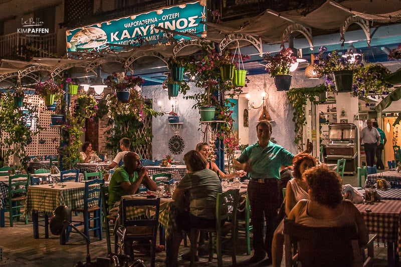 Eat local Greek food in Kos