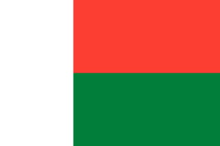 Madagascar country flag