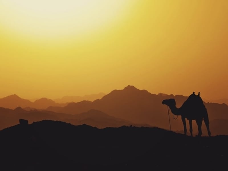 Middle East Travel: Sunset