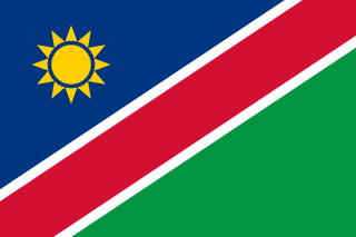 Namibia country flag