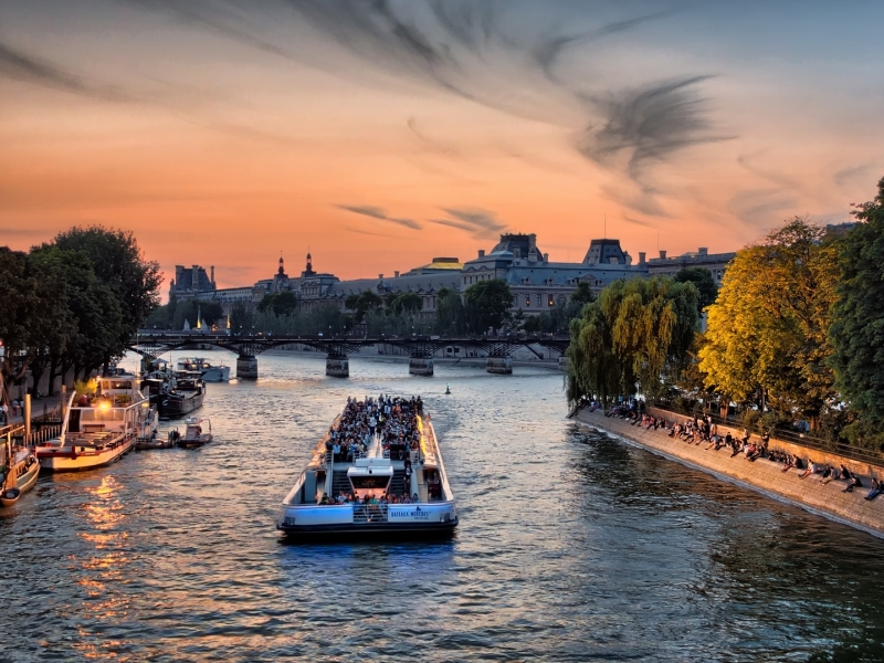 Seine River Paris City Trip