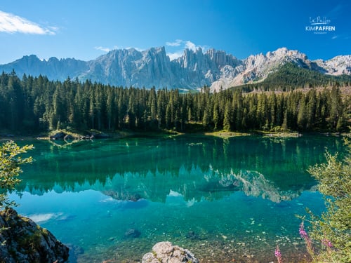 Travel to Europe: visit Lago di Carezza in Dolomites