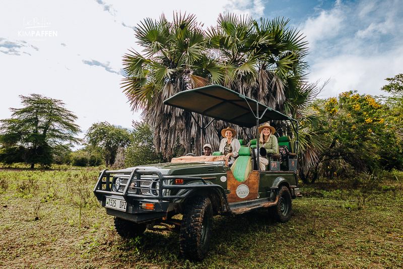 Near-silent safari jeep at Rufiji River Camp by Foxes Safari Camps, Nyerere National Park