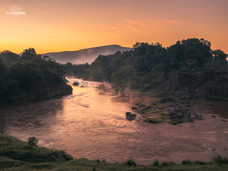 Sunrise Mara River Kenya