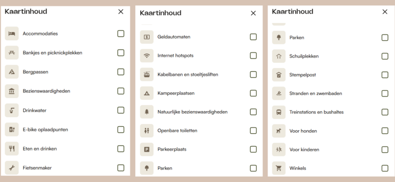 Alle points of interest in Komoot alle-komoot-points-of-interest