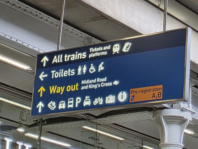 Bagage mee op je treinreis van Nederland naar Schotland