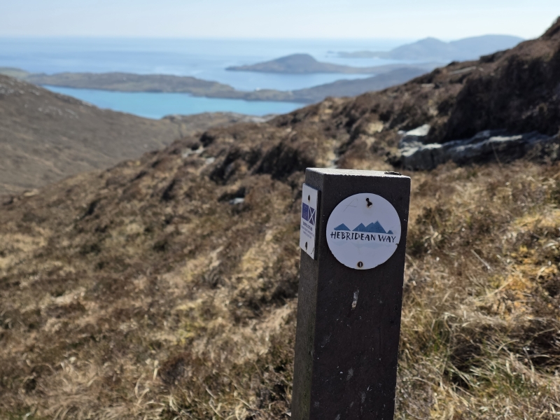 Bewegwijzering Hebridean Way