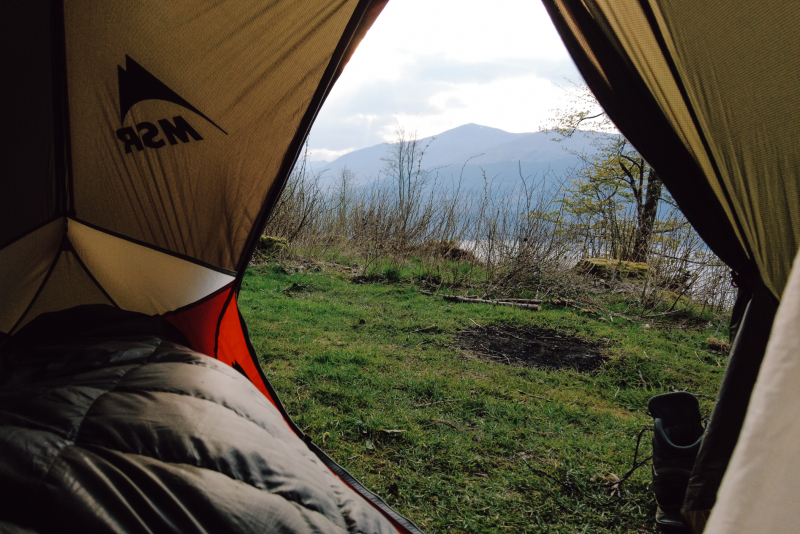 Campings langs de Rob Roy Way