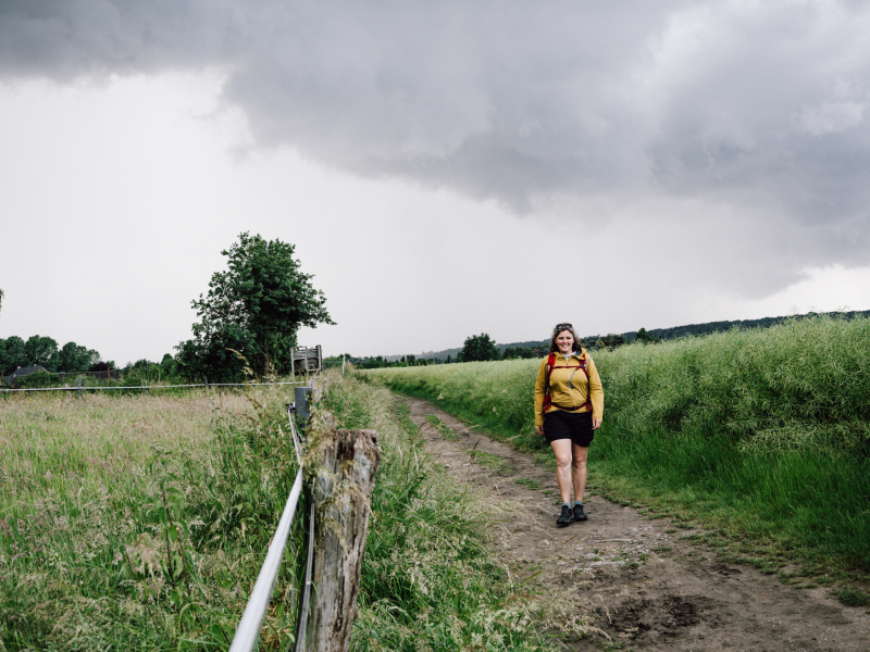 Dagwandelroute bij Essen
