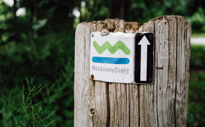 BaldeneySteig dagwandelroute bij Essen