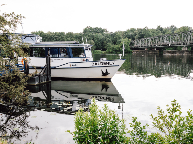 Dagwandelroute bij Essen met een stukje rondvaartboot