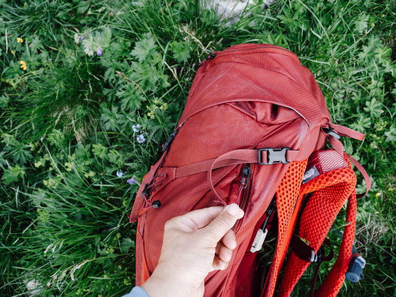 Veel vakjes in de deuter Futura Pro Veel vakjes in de deuter Futura Pro