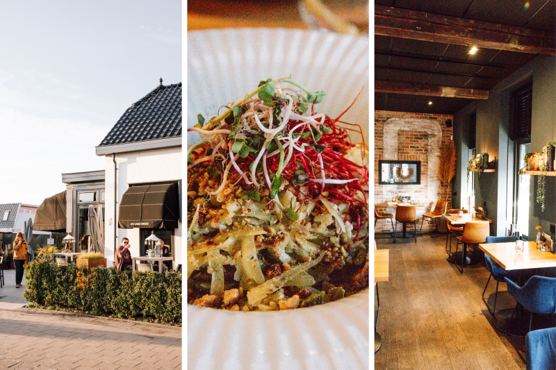 Dineren in Haulerwijk langs de 100 km van Appelscha