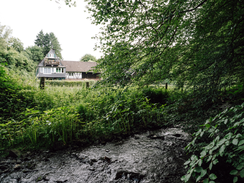 Eifgenbachweg bij Keulen Eifgenbachweg bij Keulen