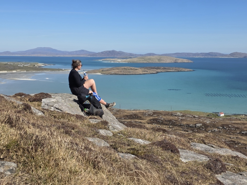 Etappe-indelingen voor de Hebridean Way