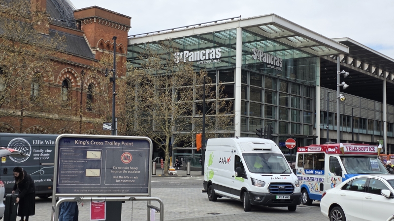 Van Schotland naar Londen en met de Eurostar naar Nederland