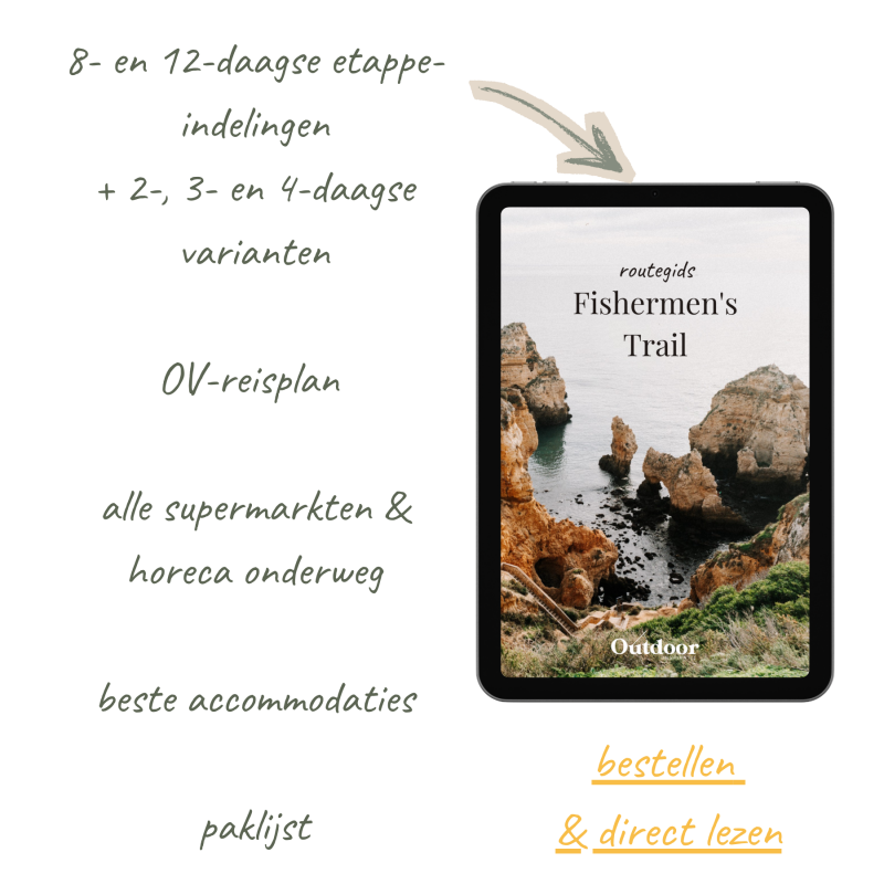 Routegids Fishermen's Trail in Portugal