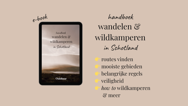 Handboek wandelen en wildkamperen in Schotland handboek-wandelen-wildkamperen-schotland