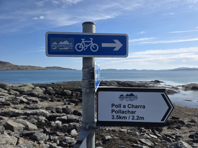 Hebridean Way routebordjes