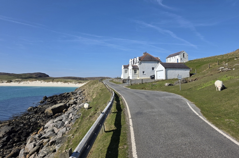 Hebridean Way is ook veel verhard wandelen