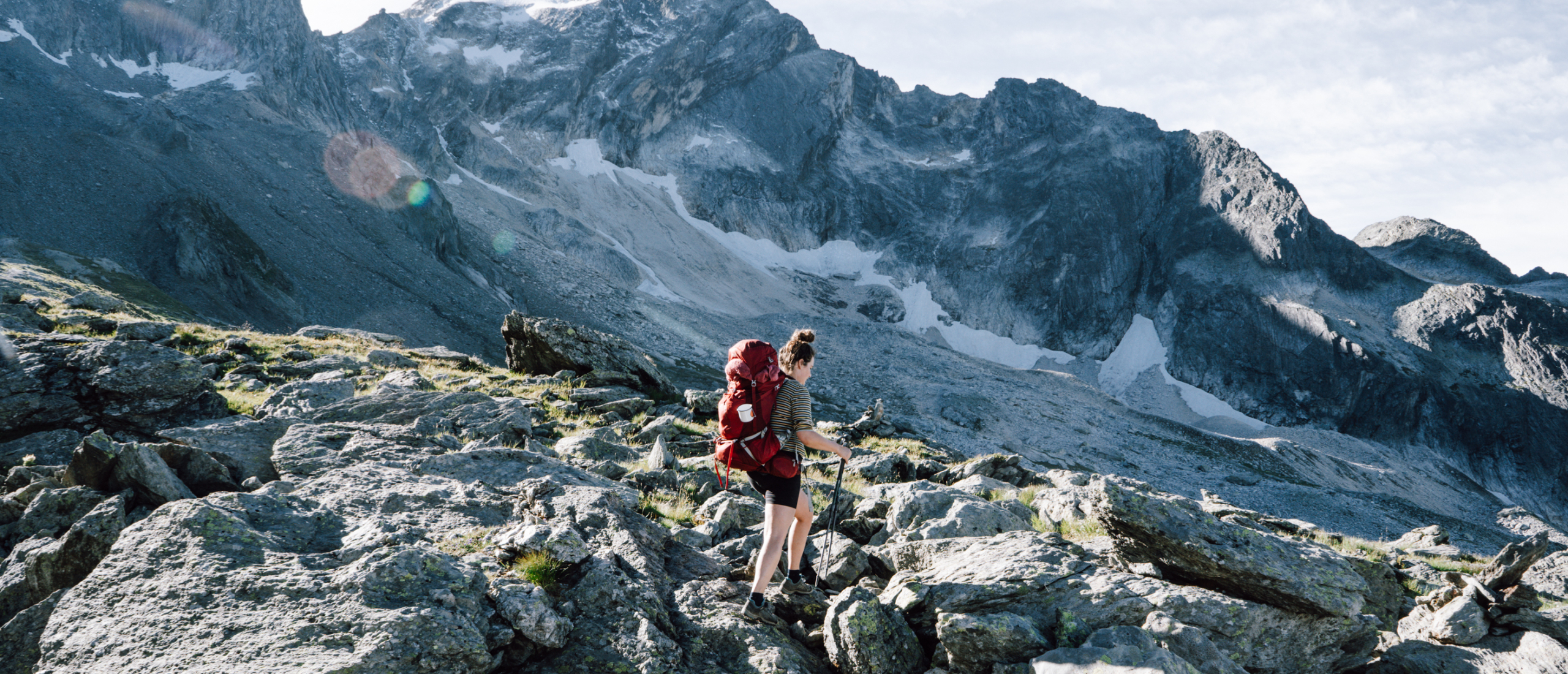 Met hoogtevrees op huttentocht