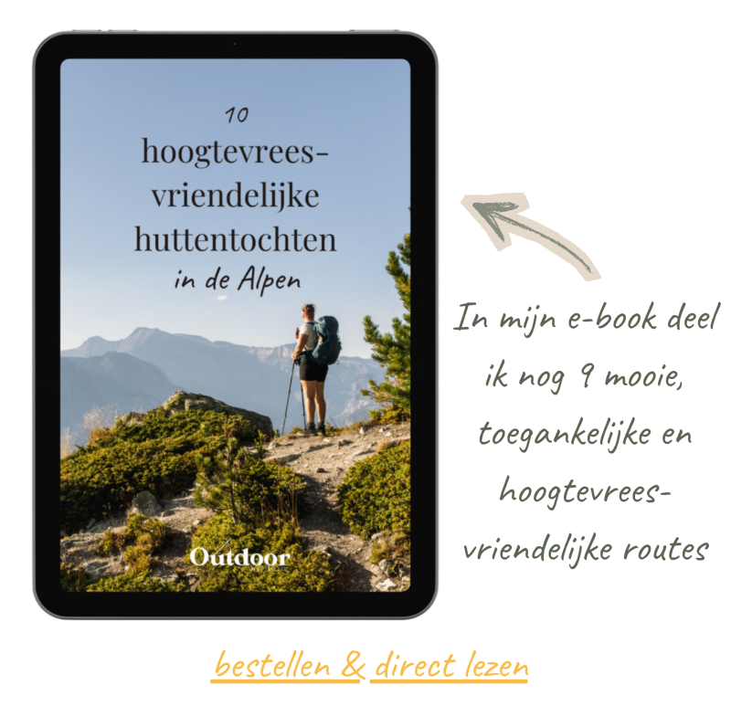 E-book met hoogtevreesvriendelijke huttentochten