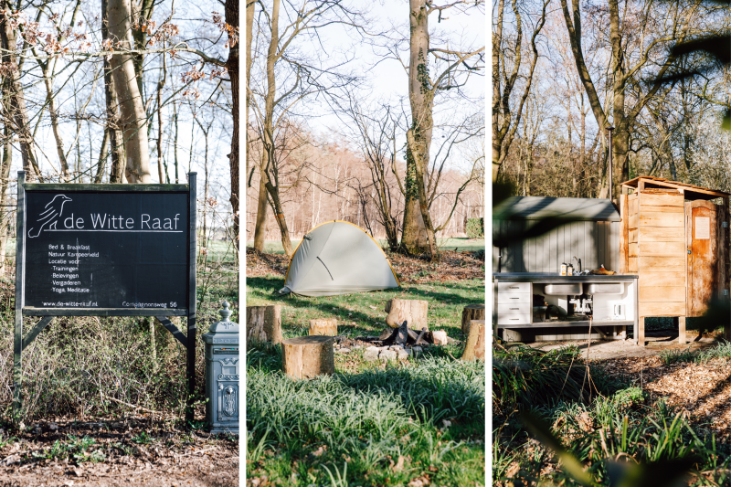 Kamperen aan de 100 km van Appelscha
