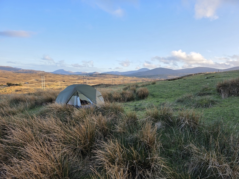Kamperen langs de Hebridean Way