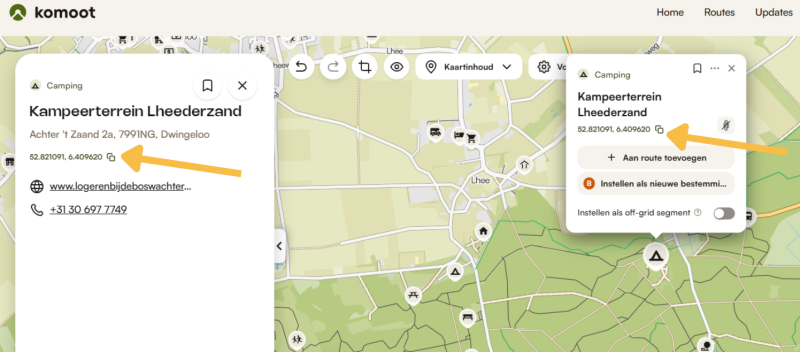 Komoot POI komoot-poi