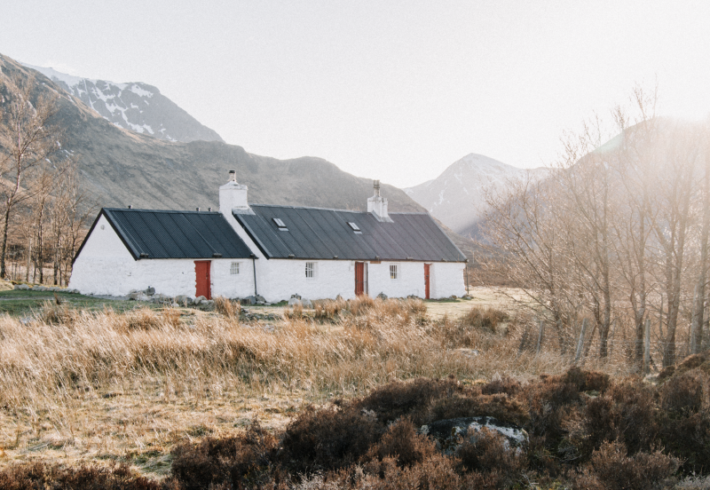 Huisje langs de West Highland Way Huisje langs de West Highland Way