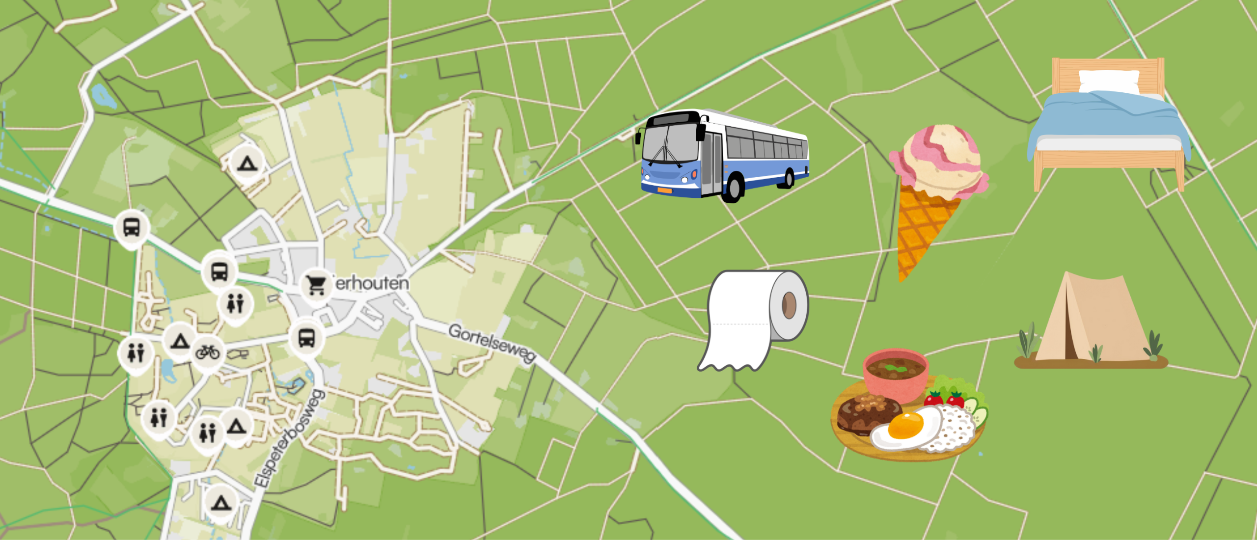 Points of Interest in Komoot