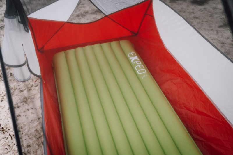 De Exped Ultra in een eenpersoons tent review-exped-ultra-lichtgewicht-slaapmat