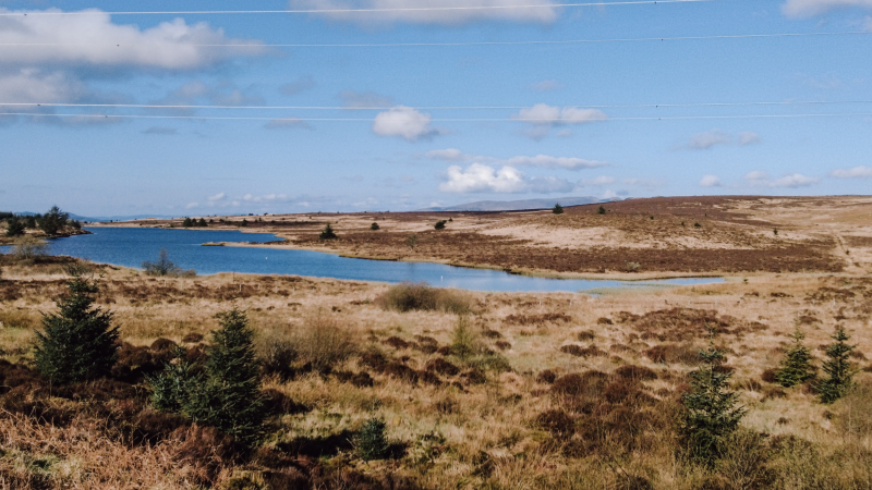 Landschappen langs de Rob Roy Way
