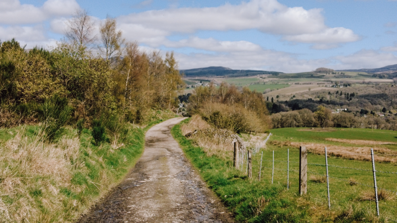 Rob Roy Way is niet moeilijk