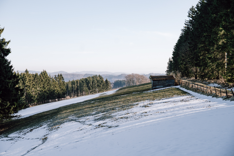 Rothaarsteig in de winter Rothaarsteig in de winter