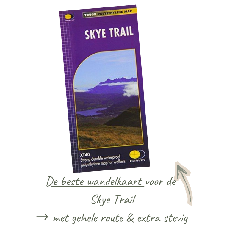 Wandelkaart voor de Skye Trail