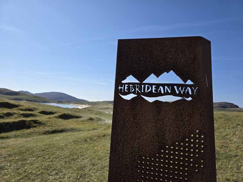 Startpunt van de Hebridean Way