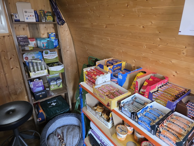 Supermarkt en bevoorrading West Highland Way