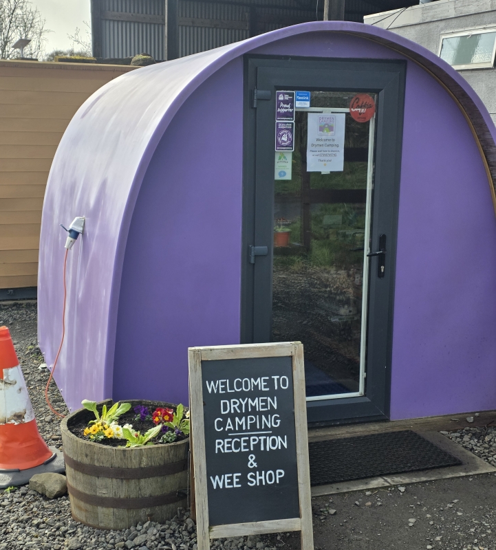 Supermarkten langs de West Highland Way