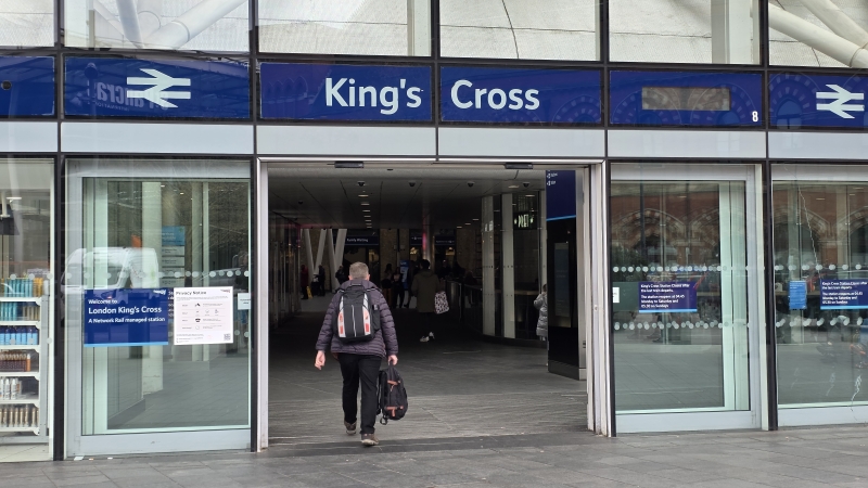 Trein naar Schotland met overstap in Londen