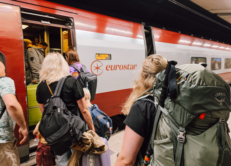 Met trein op wandelvakantie in Frankrijk Met trein op wandelvakantie in Frankrijk