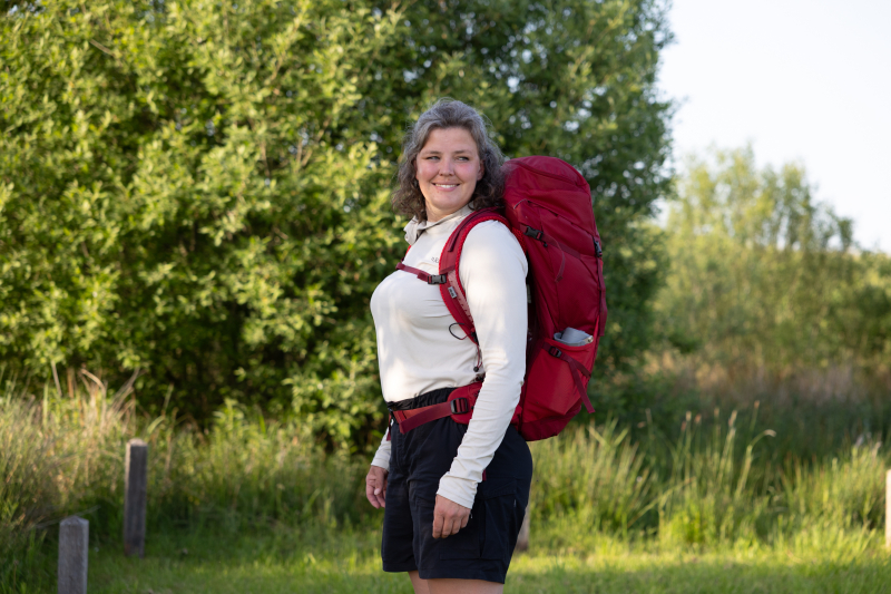 Wandelrugzak afstellen