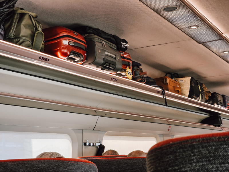 Ruimte voor je wandelrugzak in de trein naar Frankrijk Ruimte voor je wandelrugzak in de trein naar Frankrijk