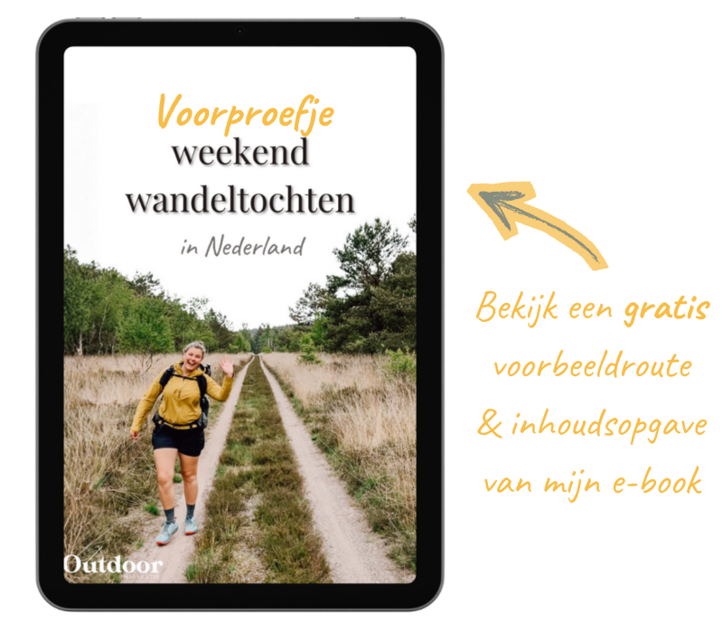 Voorproefje e-book met Weekendwandeltochten