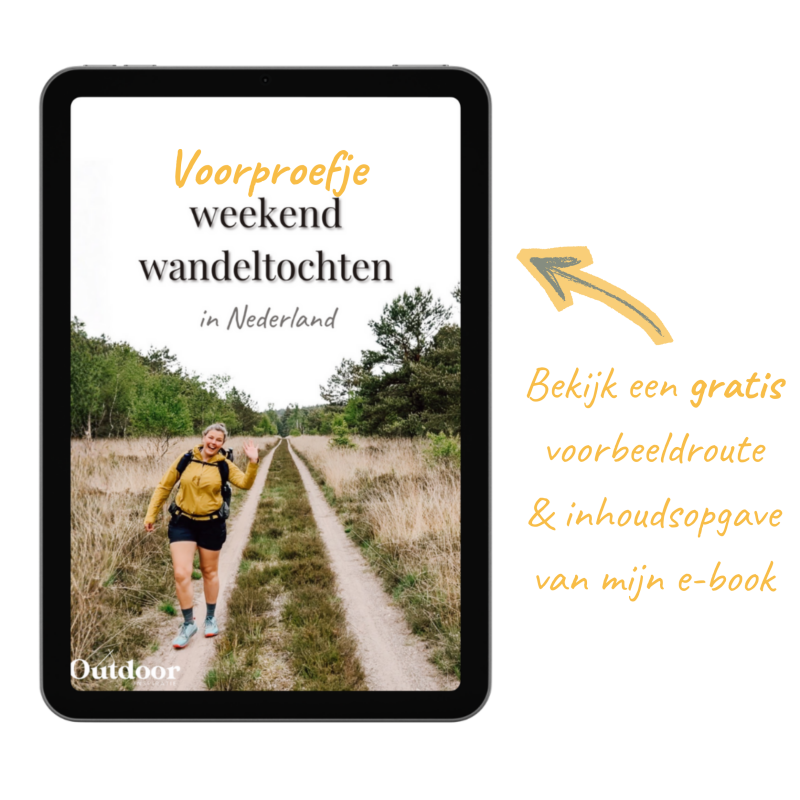 Voorproefje e-book met Weekendwandeltochten