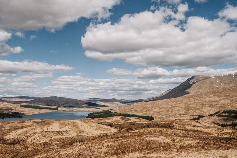 West Highland Way over Rannoch Moor West Highland Way over Rannoch Moor